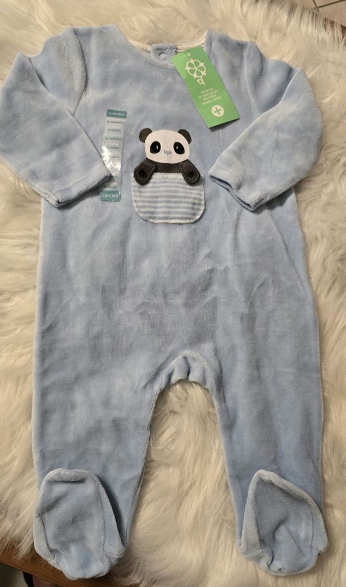 NEUF (non porté)🏷🤩😍💙💙superbe pyjama 6 mois  garçon 💙😍🤩 - photo numéro 3