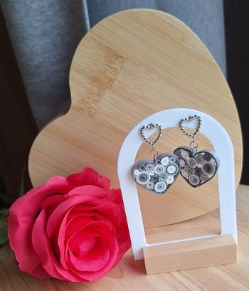 Boucles d'oreilles quilling ❤️ Amoria ❤️