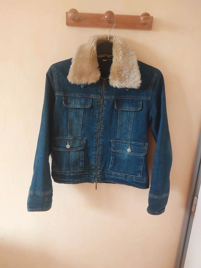 Veste en jean femme