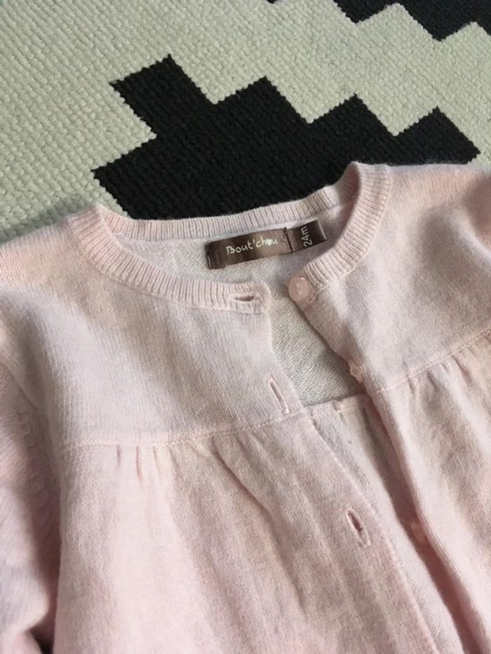 Gilet fille Bout'chou taille 24 mois - photo numéro 2