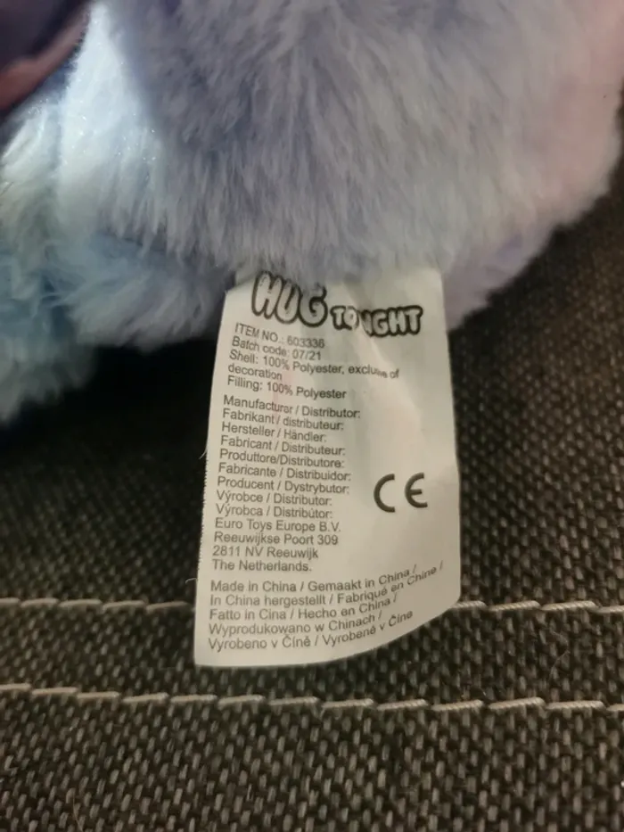 Peluche licorne lumineuse. - photo numéro 3