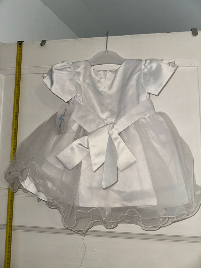 Robe de cérémonie blanche taille 6 mois « Kenny » - photo numéro 2