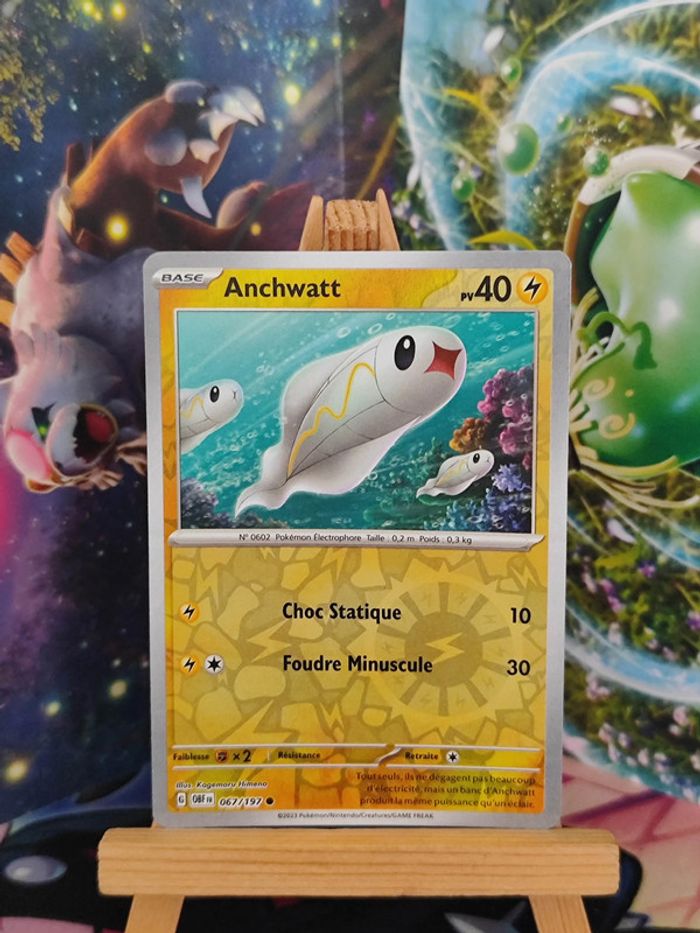 Anchwatt reverse 67/197 flammes obsidiennes