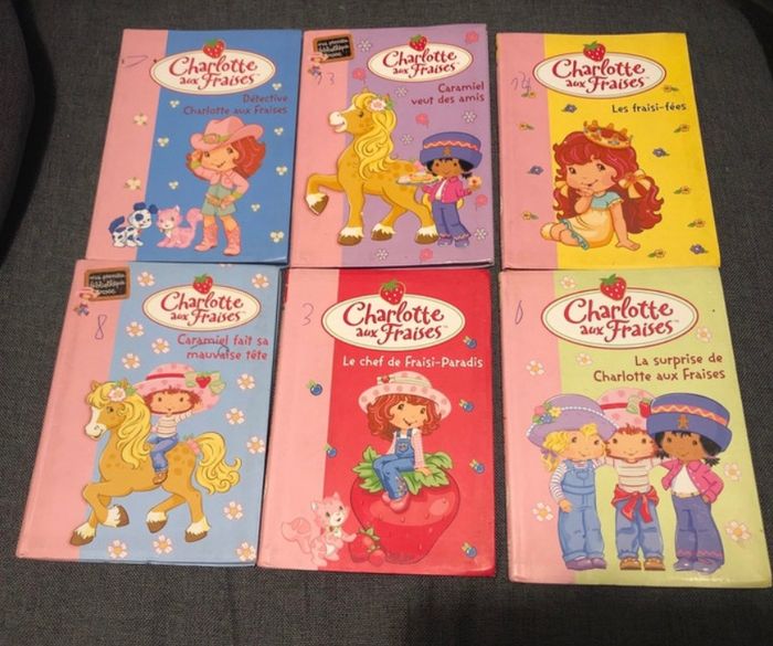 Lot livres charlotte aux fraises - photo numéro 5