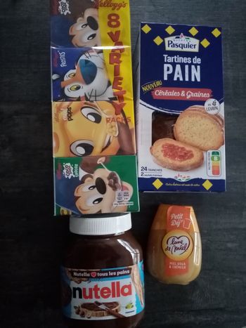 Lot petit déjeuner