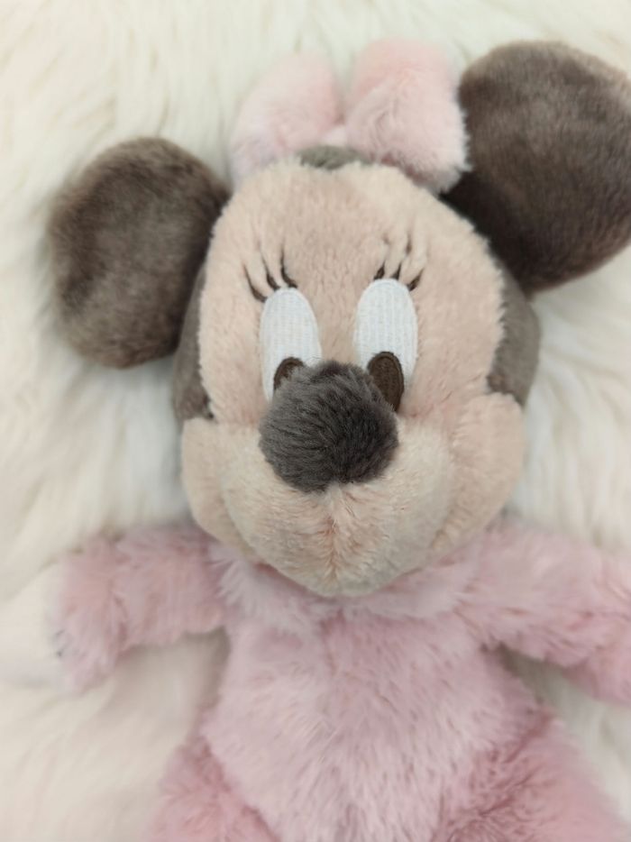 Doudou peluche Minnie Rose clair - photo numéro 6
