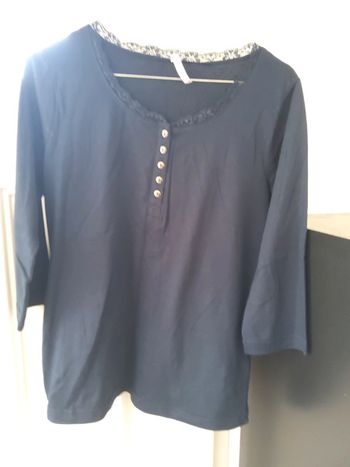 Maillot 3/4 marine