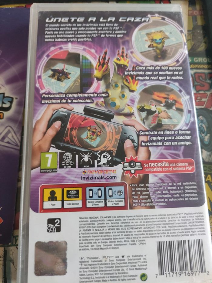 Lot jeux PSP enfant Les sims 2, Geronimo Stilton, Buzz, eyepet, Invizimals - photo numéro 7
