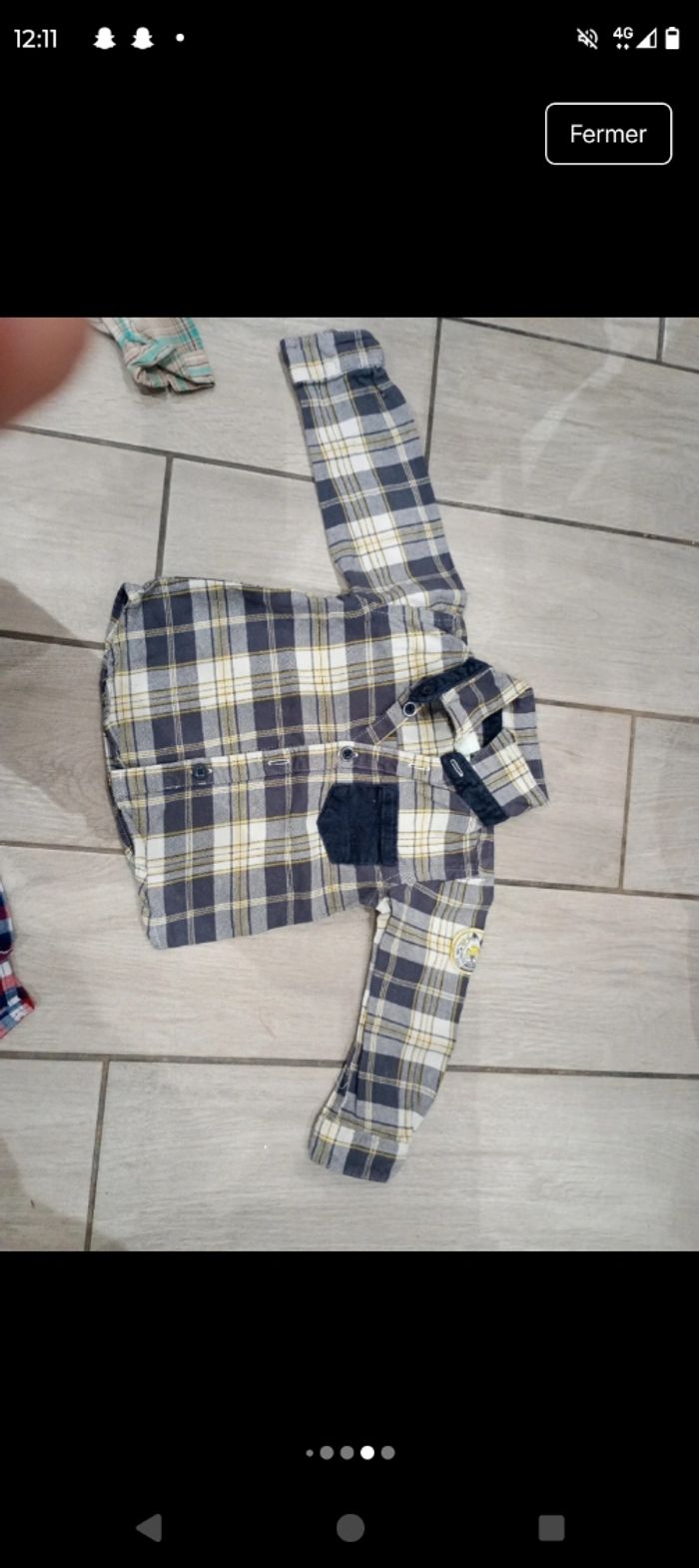 Lot chemise 18 mois - photo numéro 5