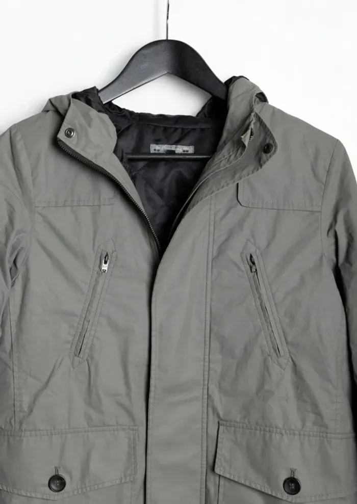 Parka grise pour enfant taille S - Bonpoint - photo numéro 3