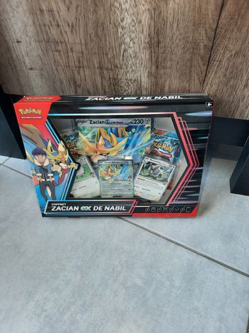Carte Pokémon Coffret Zacian Ex de Nabil étincelles déferlantes, aventures ensemble Neuf Scellé