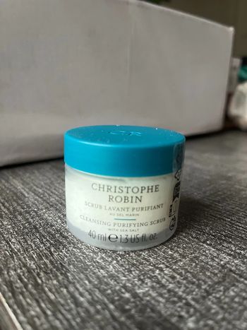 Scrub, lavant, purifiant au sel, marin de chez Christophe Robin