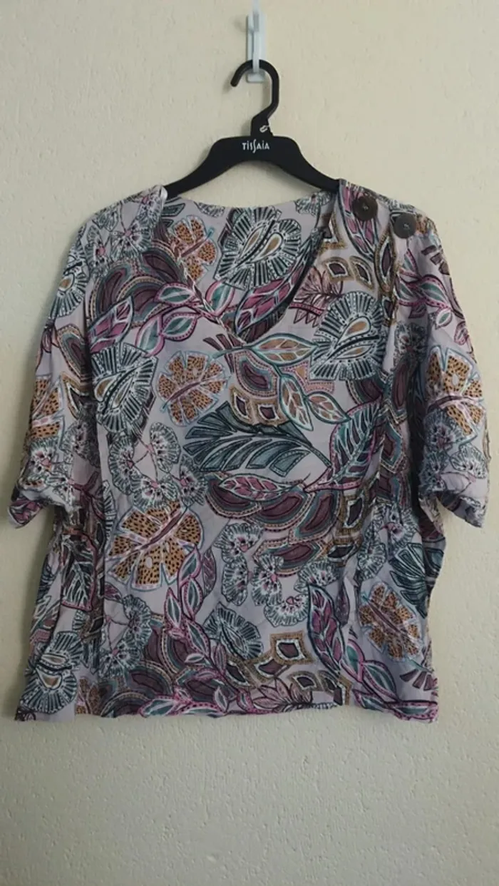 Tunique coton - Ma boutique PLUS - taille 44