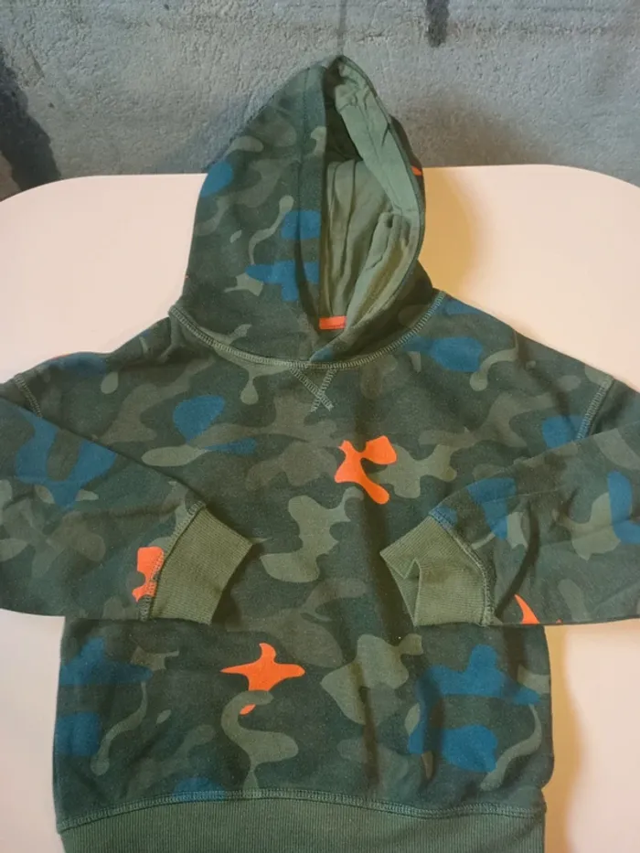 Sweat à capuche garçon 5/6 ans  Motif camouflage  H&M