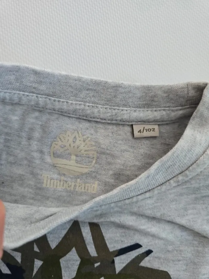 Tee shirt manches longues timberland - photo numéro 3