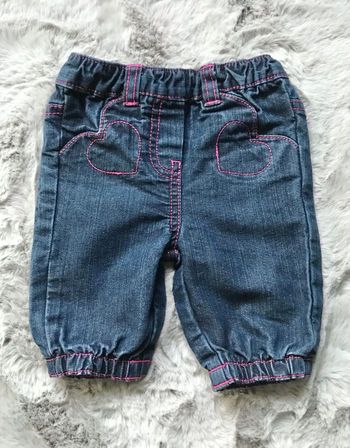 Jeans bleu 1mois (Kiabi)