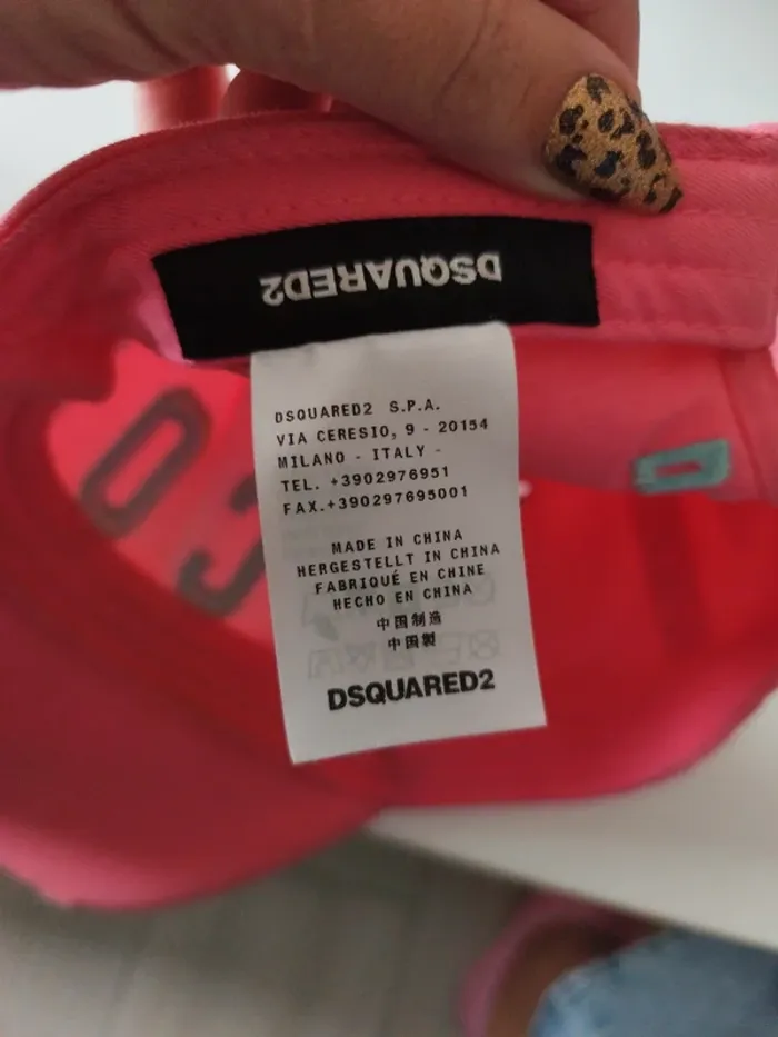 Casquette dsquared - photo numéro 6