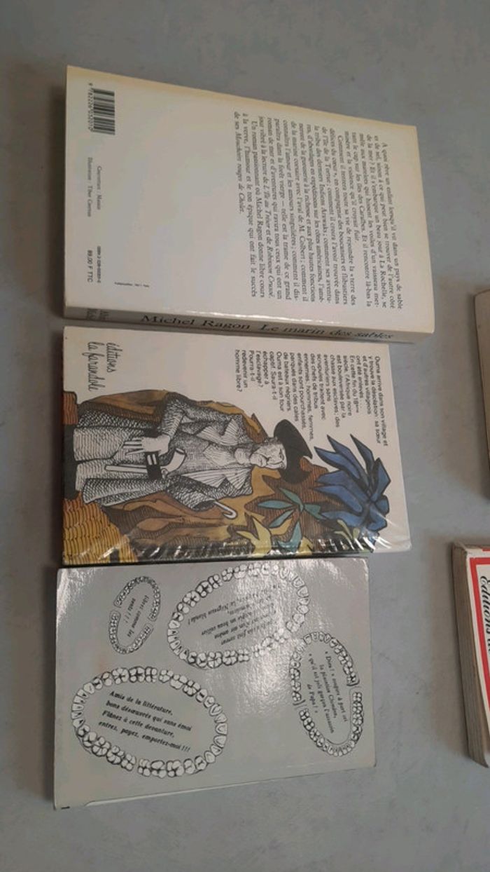 Lot 3 livres voyage et esclavages - photo numéro 2