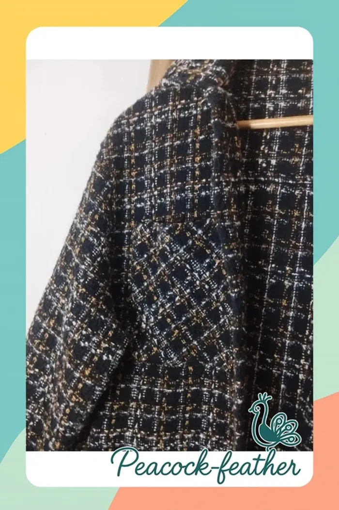 Veste noire pull & Bear 38 - photo numéro 7