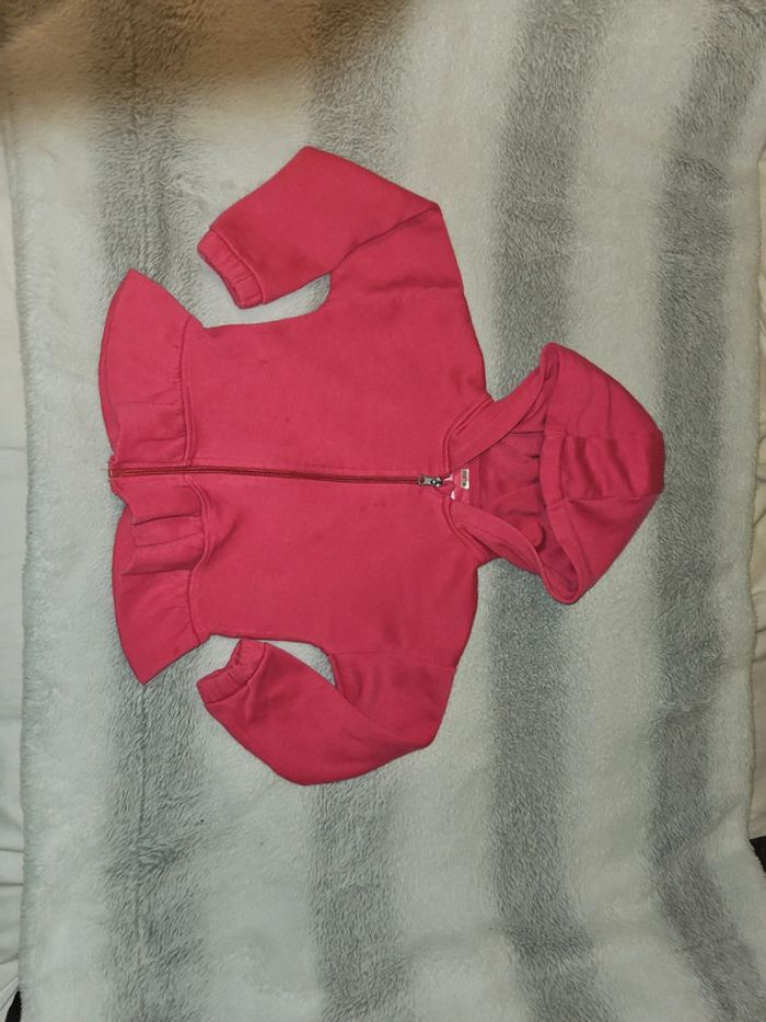Veste zippé fille