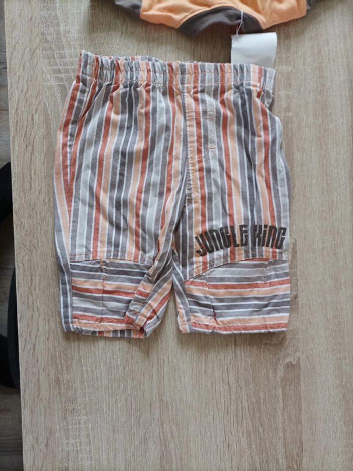 Ensemble short + t-shirt 6 mois - photo numéro 5