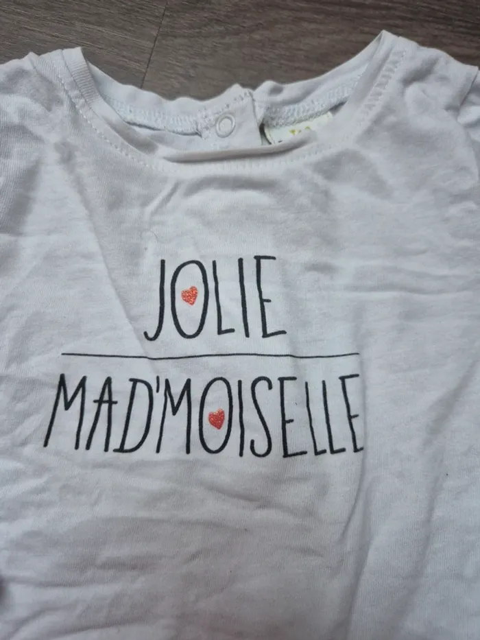Magnifique t-shirt TAO 9 mois - photo numéro 2