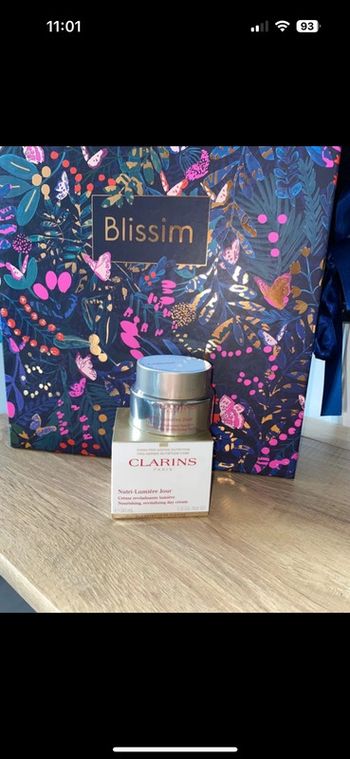 Crème clarins neuve