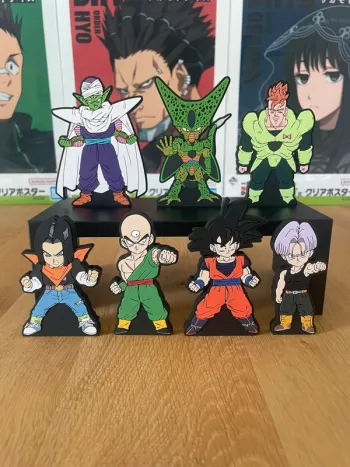 Dragon Ball - Set de 7 stands caoutchouc 11 cm - Ichiban Kuji Mirai e no Kettou!! Prize F