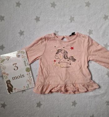 T-shirt 3 mois