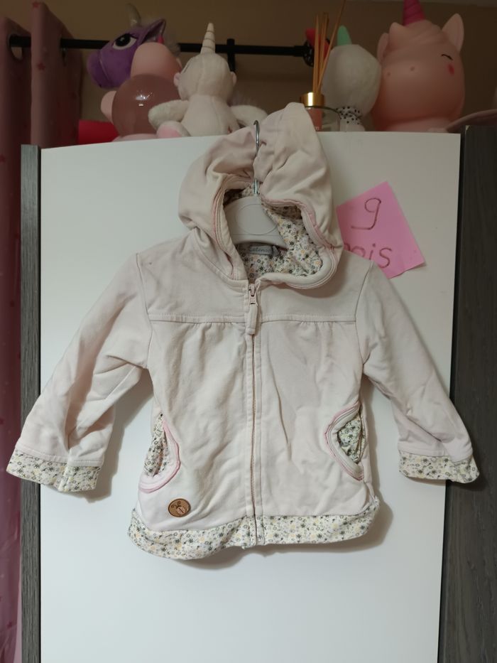 Gilet zippé 9 mois
