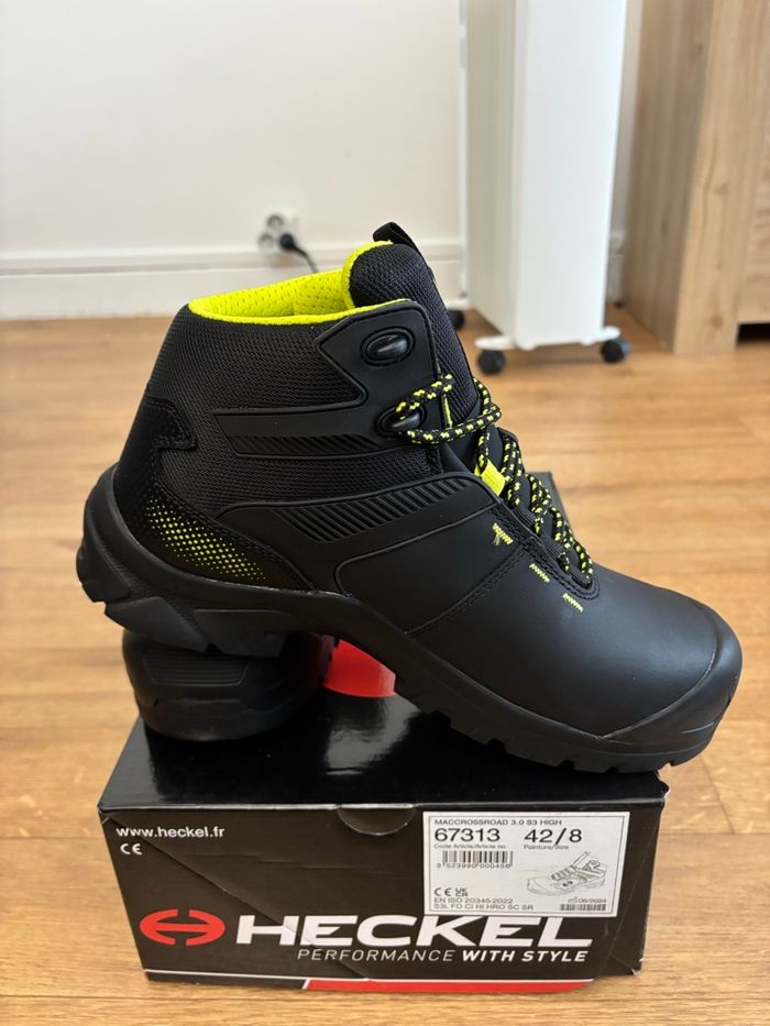 Chaussure de sécurité montante S3 MacCrossroad 3.0 High HECKEL 67313 taille 42 - photo numéro 8