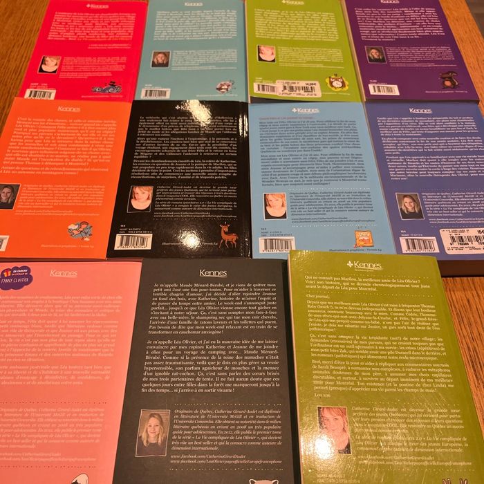 Lot 11 livres «  La vie Compliquée de Léa Olivier » - photo numéro 5