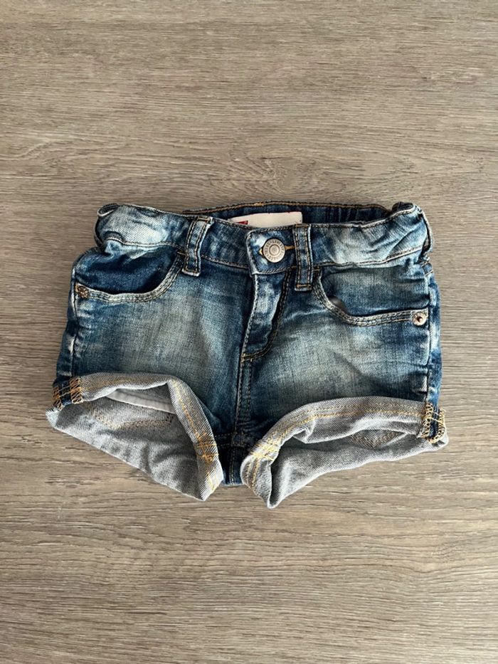 Short en jean fille Levi’s 3 ans