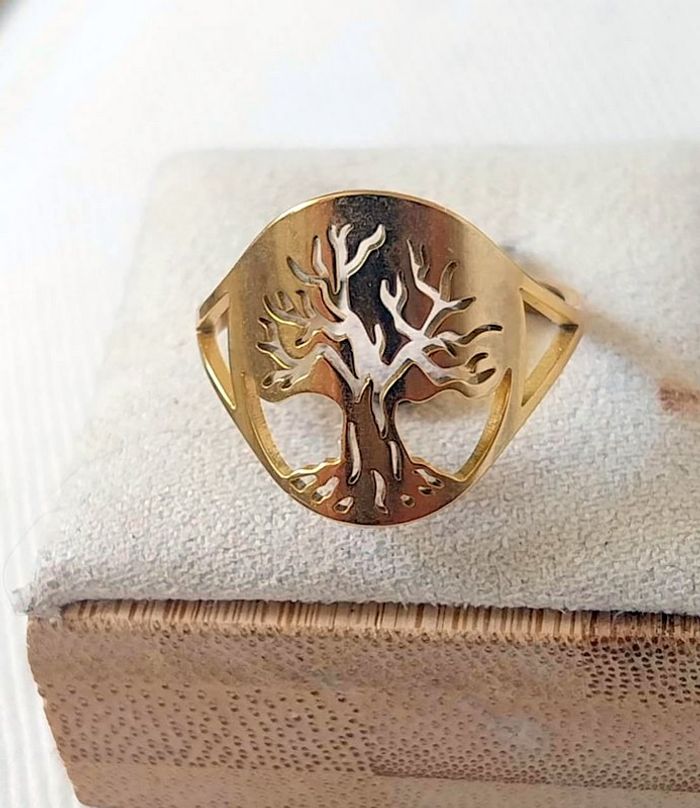 Petite bague arbre de vie - photo numéro 3