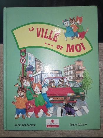 livre vintage - La ville .. et moi