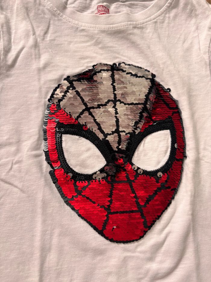 Lot 2 t-shirts Spiderman garçon 4 ans orchestra - photo numéro 6