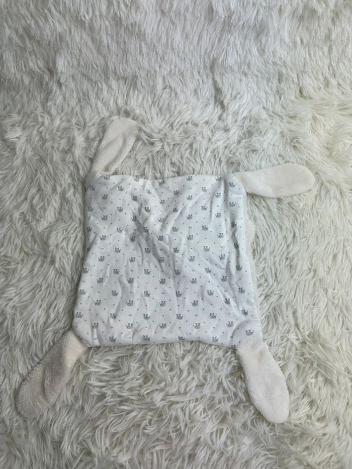 Doudou carré blanc - photo numéro 3