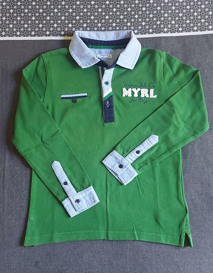 Polo manches longues