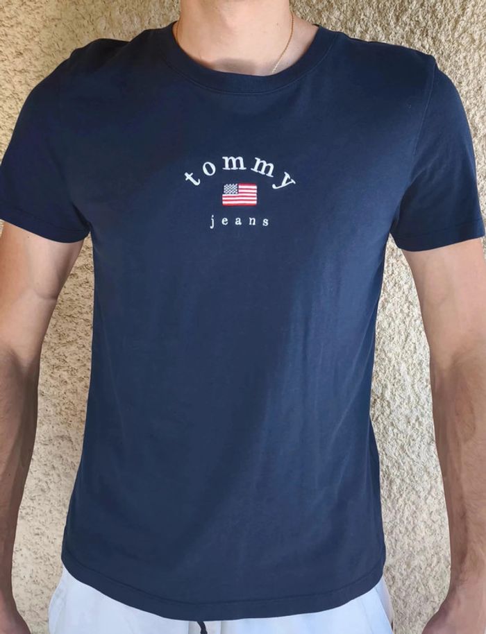 T-shirt Tommy Hilfiger Enfant Taille L Noir