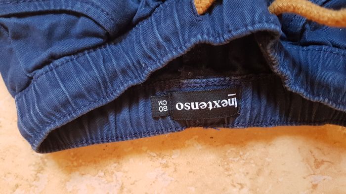 Pantalon garçon 18 mois marine In extenso - photo numéro 2