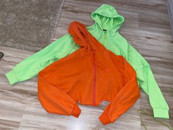 Sweat à capuche croc top lot de 2