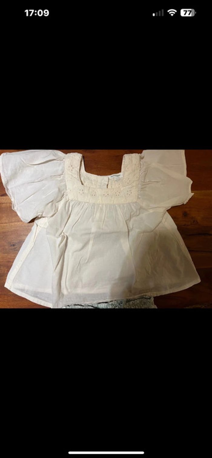 Ensemble short tee shirt fille 12 mois - photo numéro 4