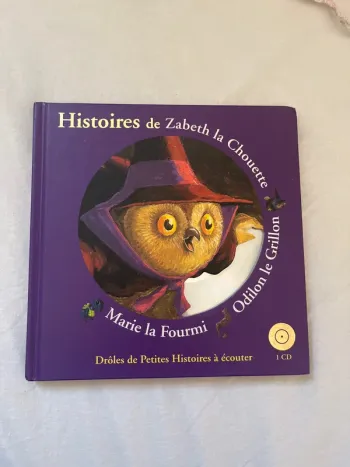 3 histoires audio livre cd