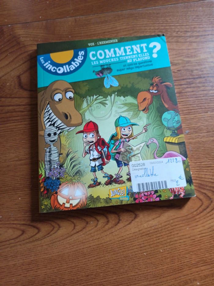 Livre  questions les incollables