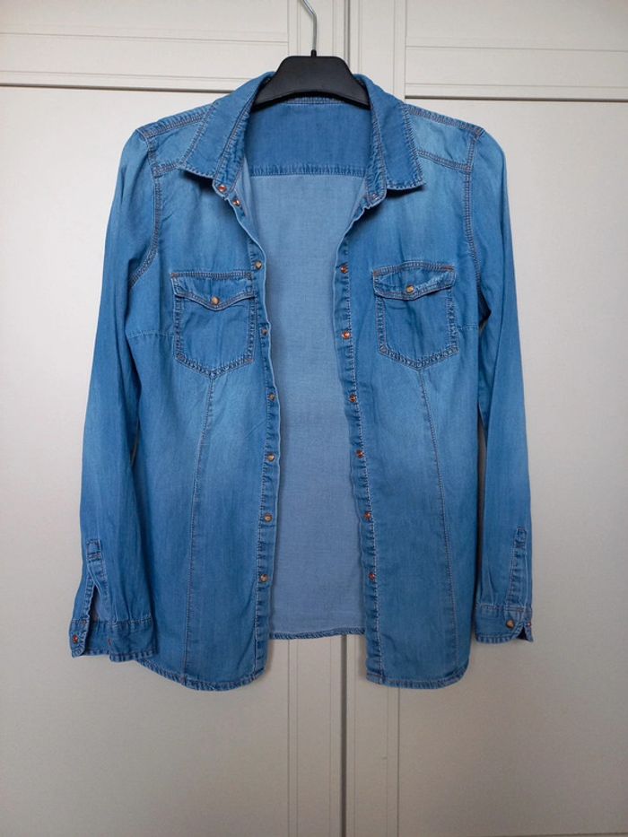 Chemise en jean  femme 🚺