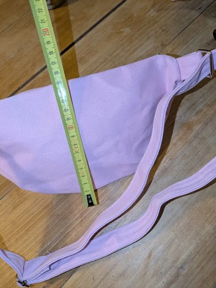 Banane rose femme – sac tendance avec inscription "My life is beautiful", accessoire mode stylé - photo numéro 8