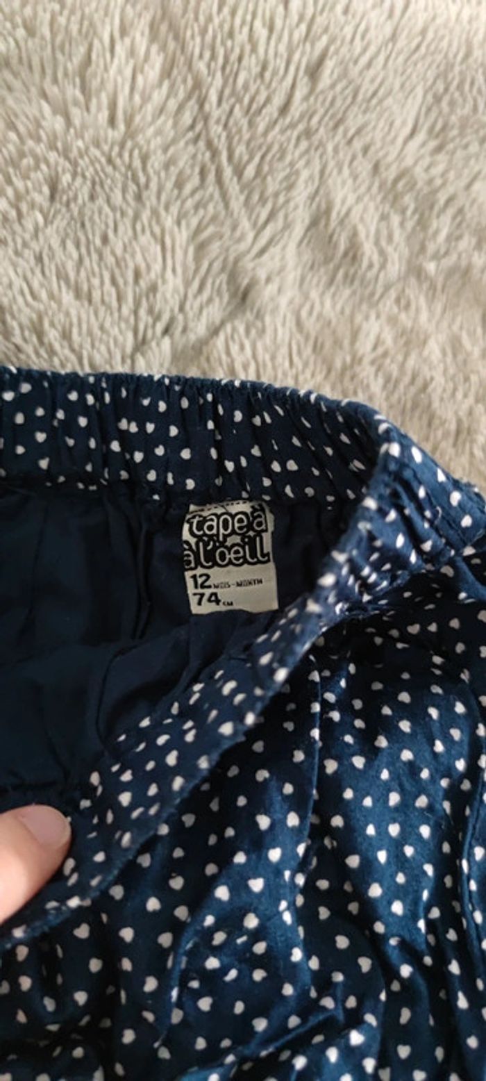 Lot de shorts bébé fille 12 mois - photo numéro 3
