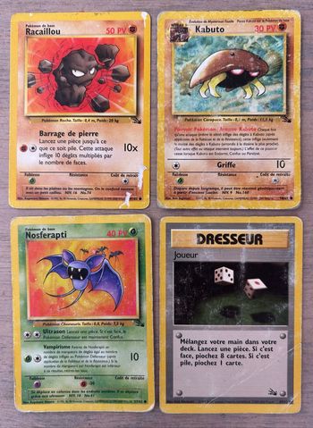 Carte Pokémon Fossile Wizards