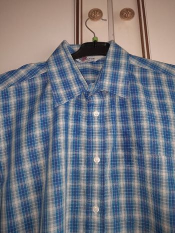 Chemise homme manches courtes