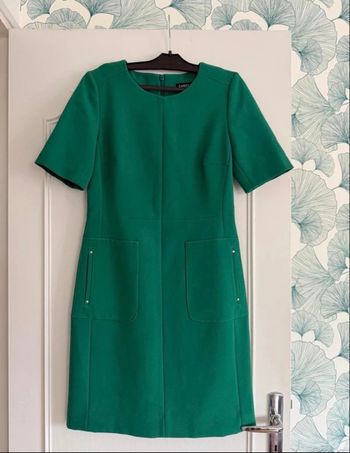 Robe verte Caroll 